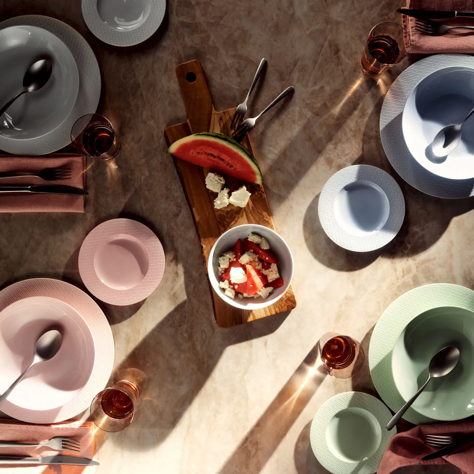 Brotteller 17 cm Fahne