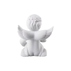 Engel mit Blumenkranz