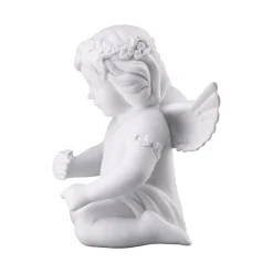 Engel mit Blumenkranz