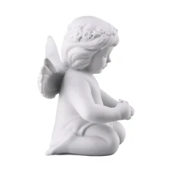 Engel mit Blumenkranz