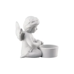 Engel mit Blumenkranz