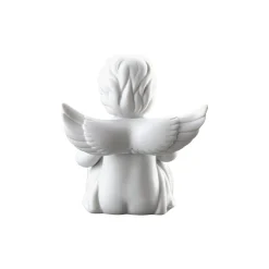 Engel mit Geburtstagskuchen