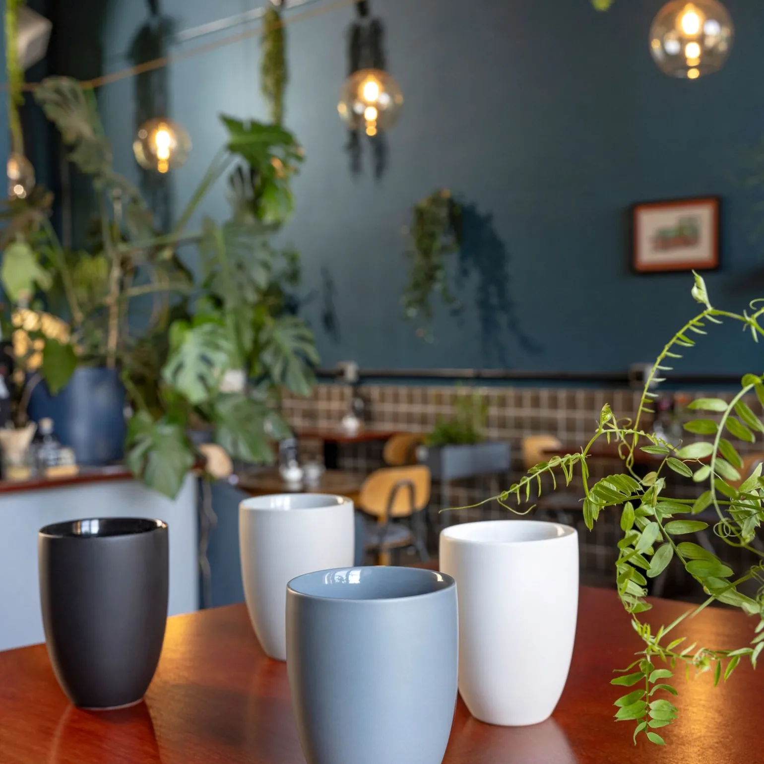 Set 4 Becher doppelwandig