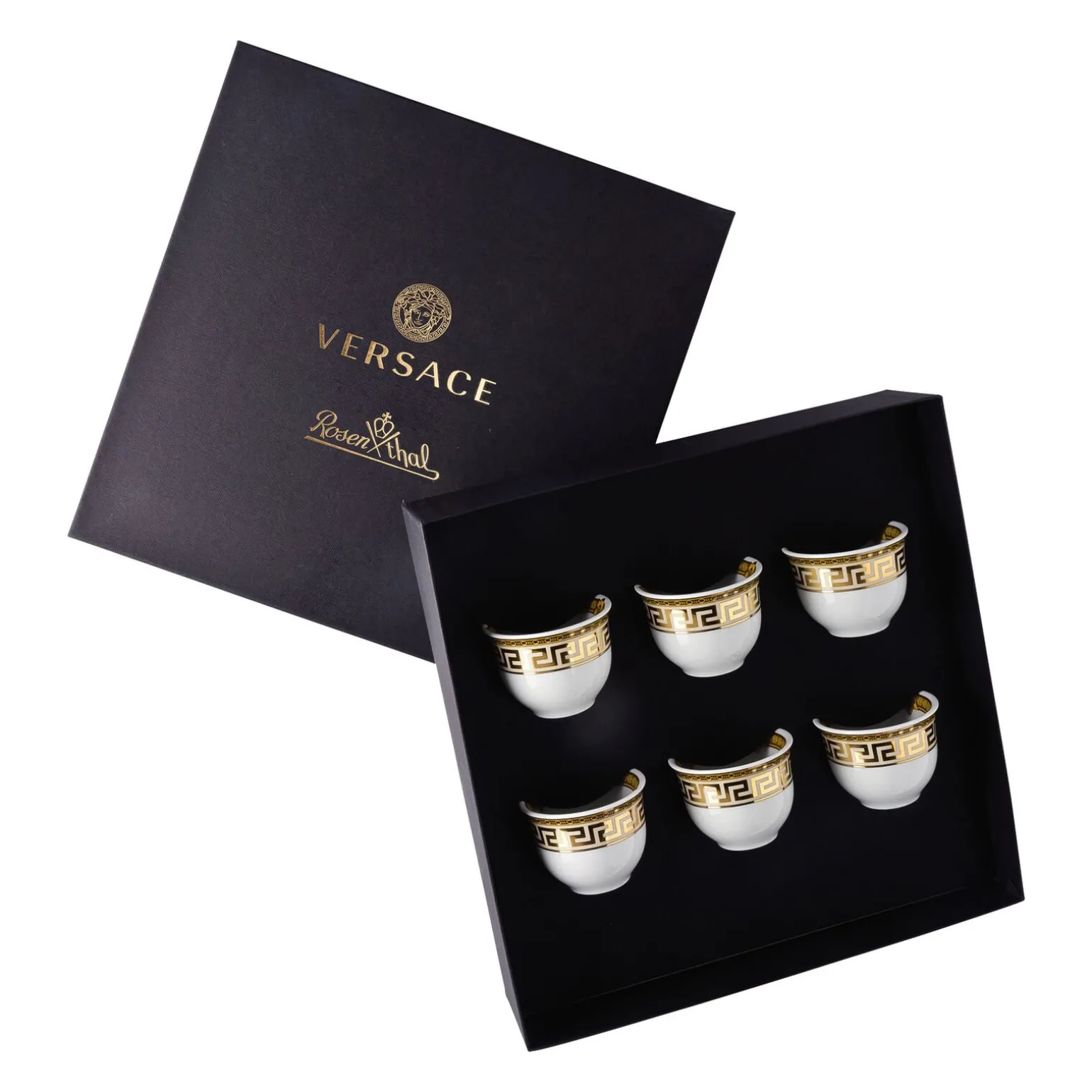 Set 6 Becher klein ohne Henkel