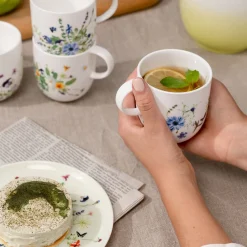 Set 4 Becher mit Henkel