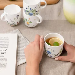 Set 4 Becher mit Henkel