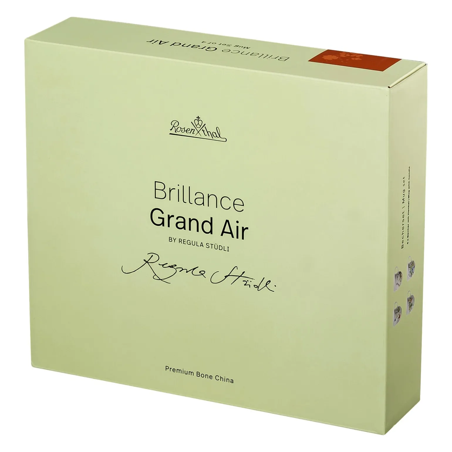 Set 4 Becher mit Henkel