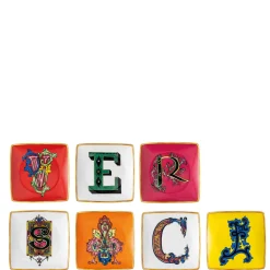 Set 7 Schälchen quadr. 12 cm flach