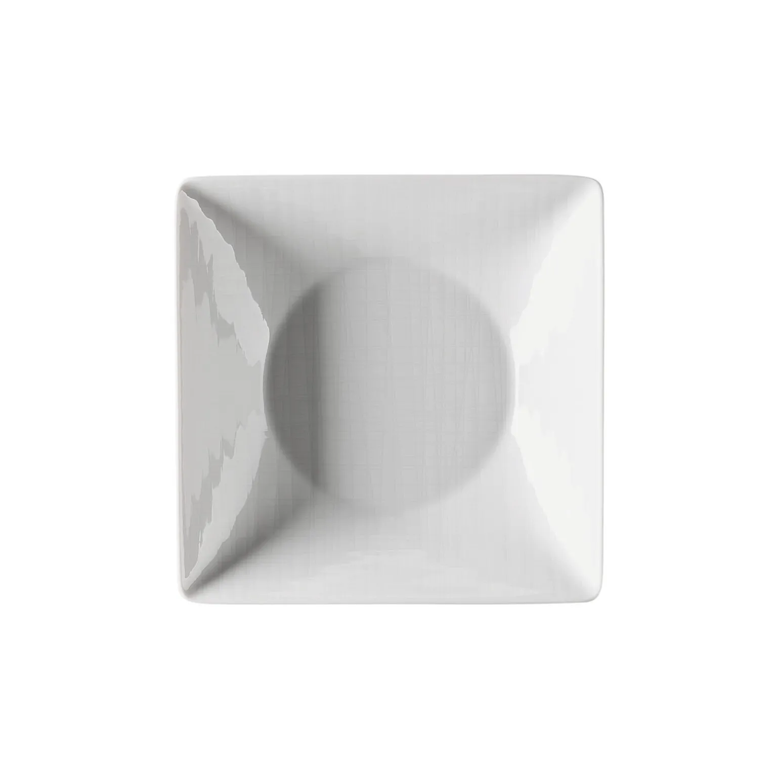 Teller 20 cm quadr. tief